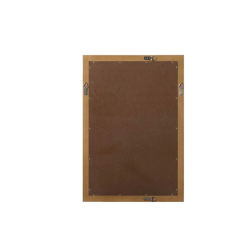Noah Wooden Rectangle Mirror 22 x 32 in Linen Oak. Picture 6