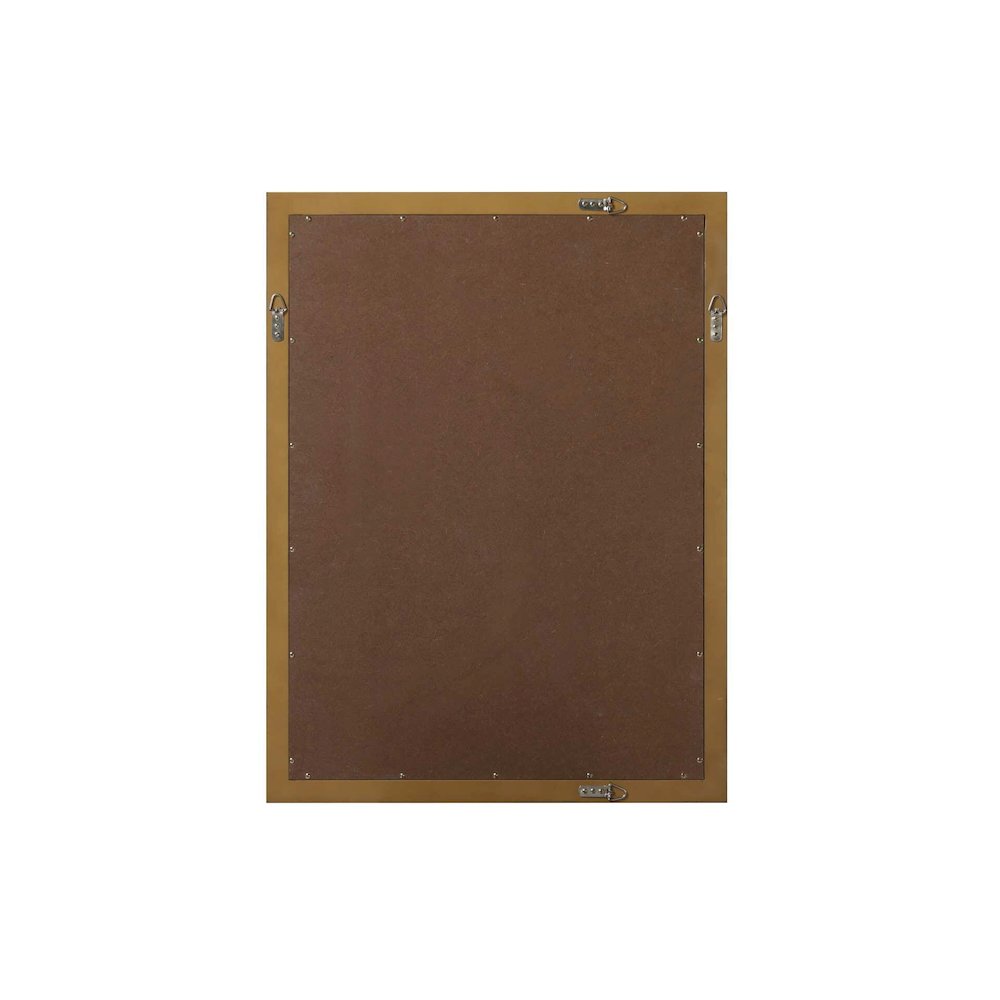 Noah Wooden Rectangle Mirror 27 x 36 in Hazel Oak. Picture 6
