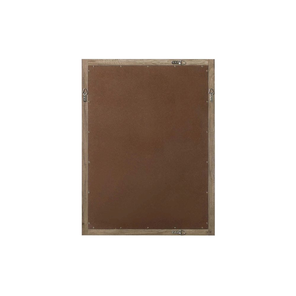 Noah Wooden Rectangle Mirror 27 x 36 in Natural Oak. Picture 6