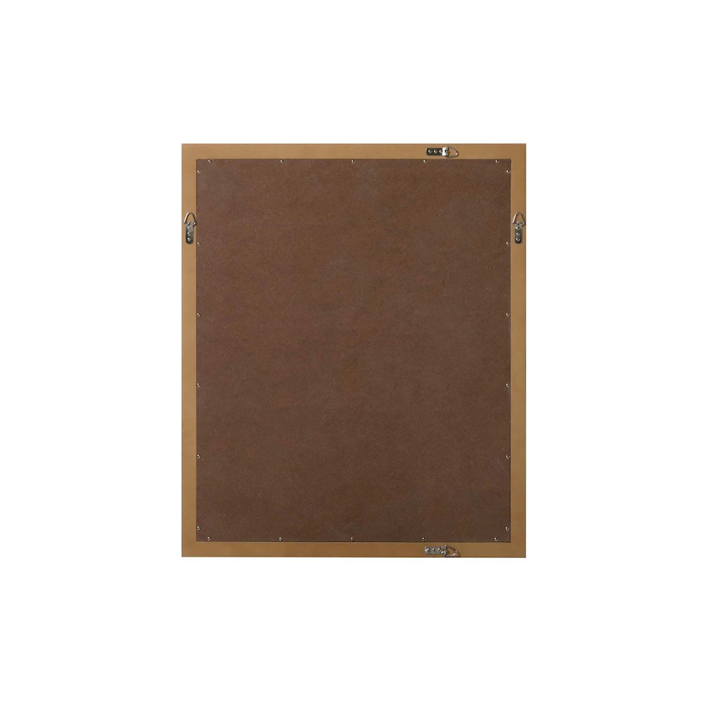 Noah Wooden Rectangle Mirror 30 x 36 in Linen Oak. Picture 6