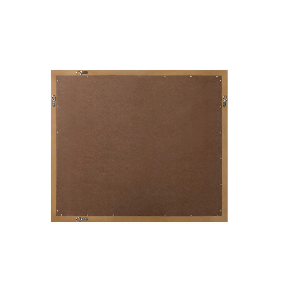 Noah Wooden Rectangle Mirror 42 x 36 in Linen Oak. Picture 6