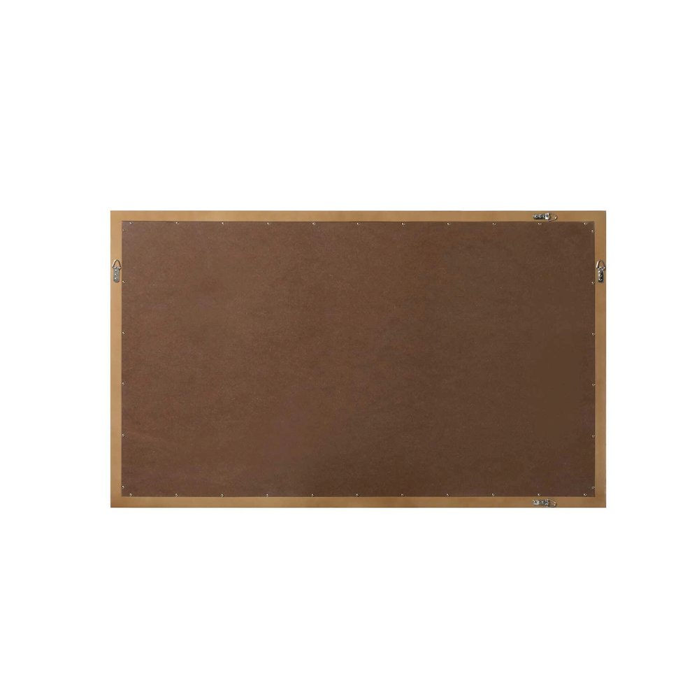 Noah Wooden Rectangle Mirror 60 x 36 in Linen Oak. Picture 6