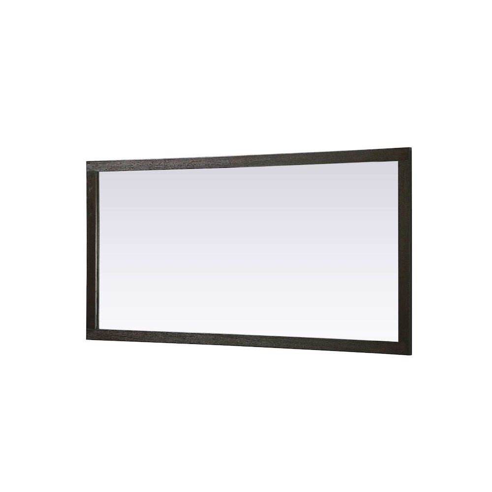 Noah Wooden Rectangle Mirror 72 x 36 in Chocolate Oak. Picture 3
