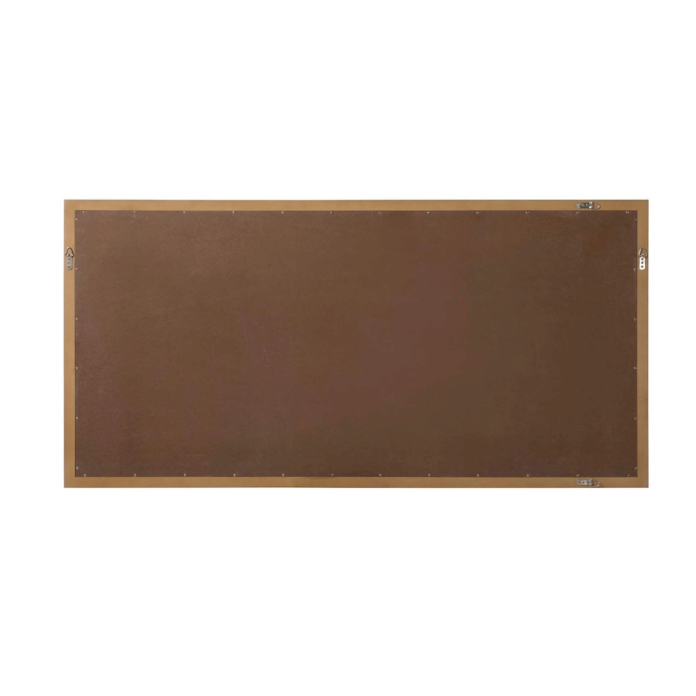 Noah Wooden Rectangle Mirror 72 x 36 in Linen Oak. Picture 6