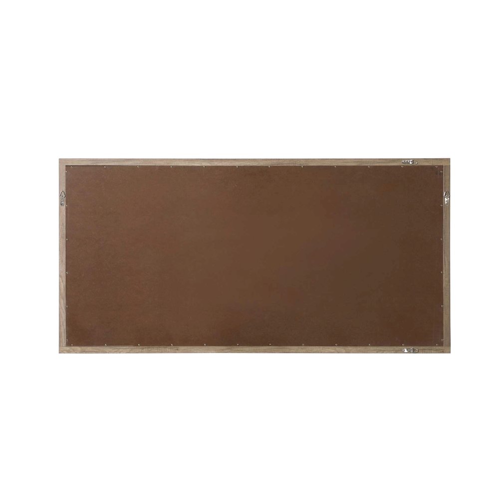 Noah Wooden Rectangle Mirror 72 x 36 in Natural Oak. Picture 6