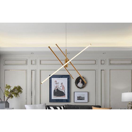 Sonya 3 Light Gold Pendant. Picture 8