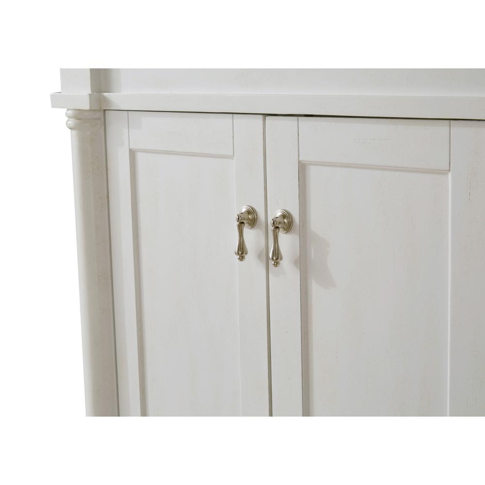 36 inch Single Bathroom vanity in Antique White. Picture 5