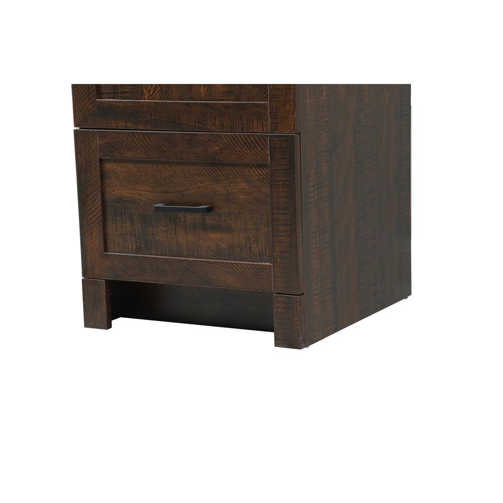18 inch Single bathroom vanity in expresso. Picture 13
