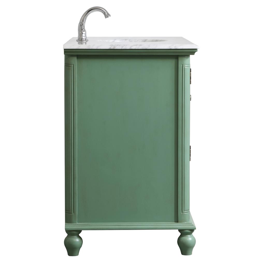 42 inch Single Bathroom Vanity in Vintage Mint. Picture 13