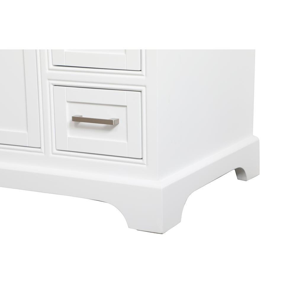 32 inch Single bathroom vanity in white. Picture 12