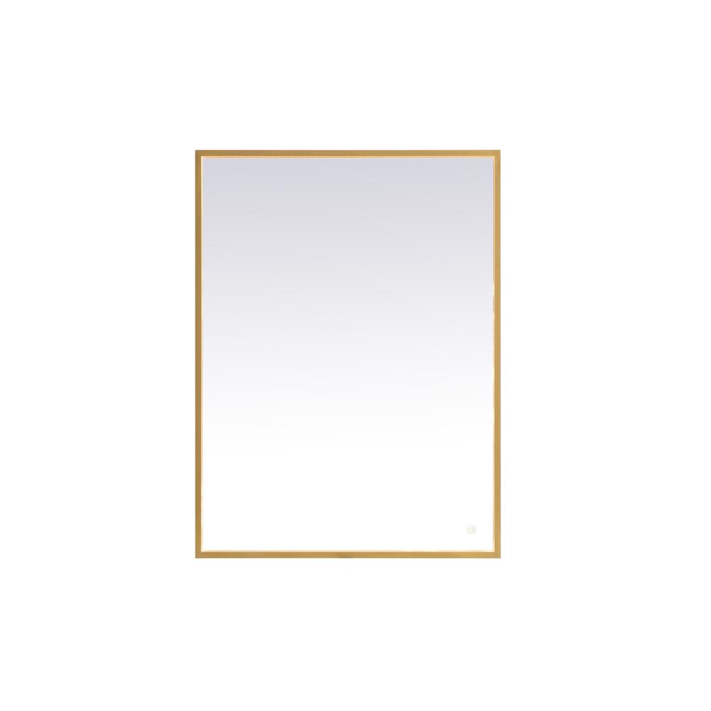 Pier 30x40 inch LED mirror with adjustable color temperature. Picture 8
