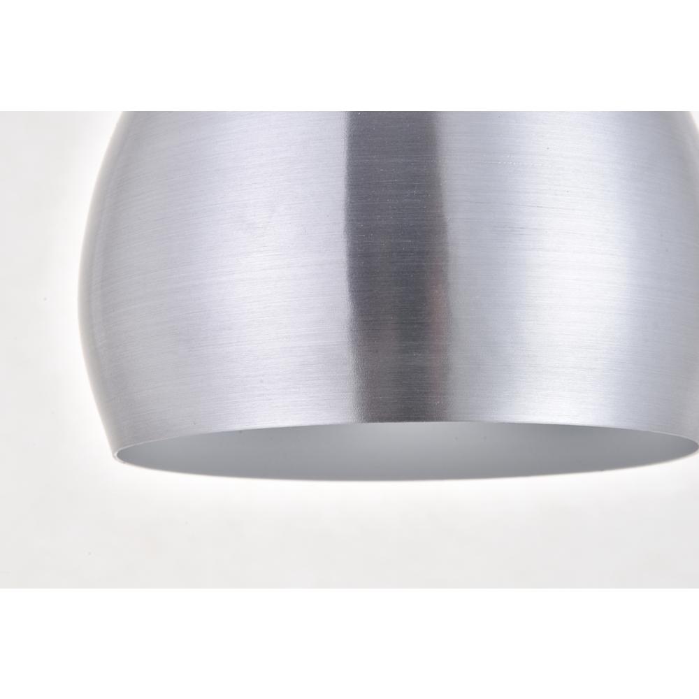 Nora 1 Light Burnished nickel plug-in pendant. Picture 4