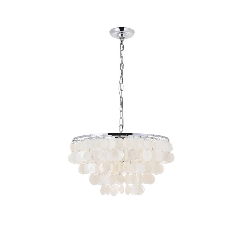 Selene 4 light Chrome Pendant. Picture 2