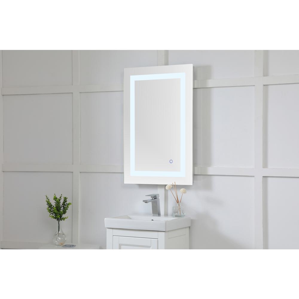 Helios 20in x 30in Hardwired LED mirror. Picture 4