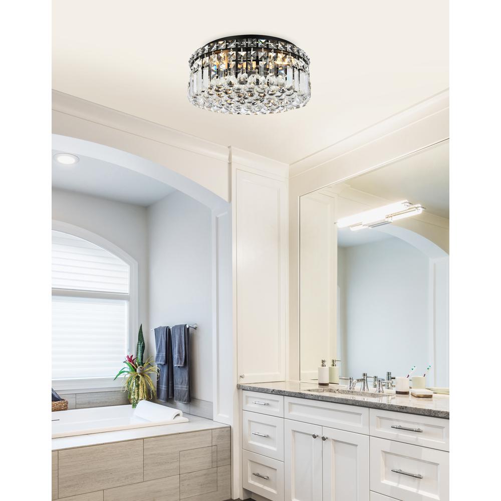 Maxime 14 inch black flush mount. Picture 7