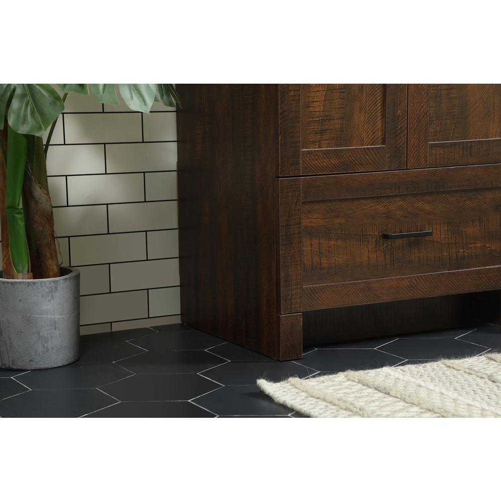 24 inch Single bathroom vanity in expresso. Picture 6