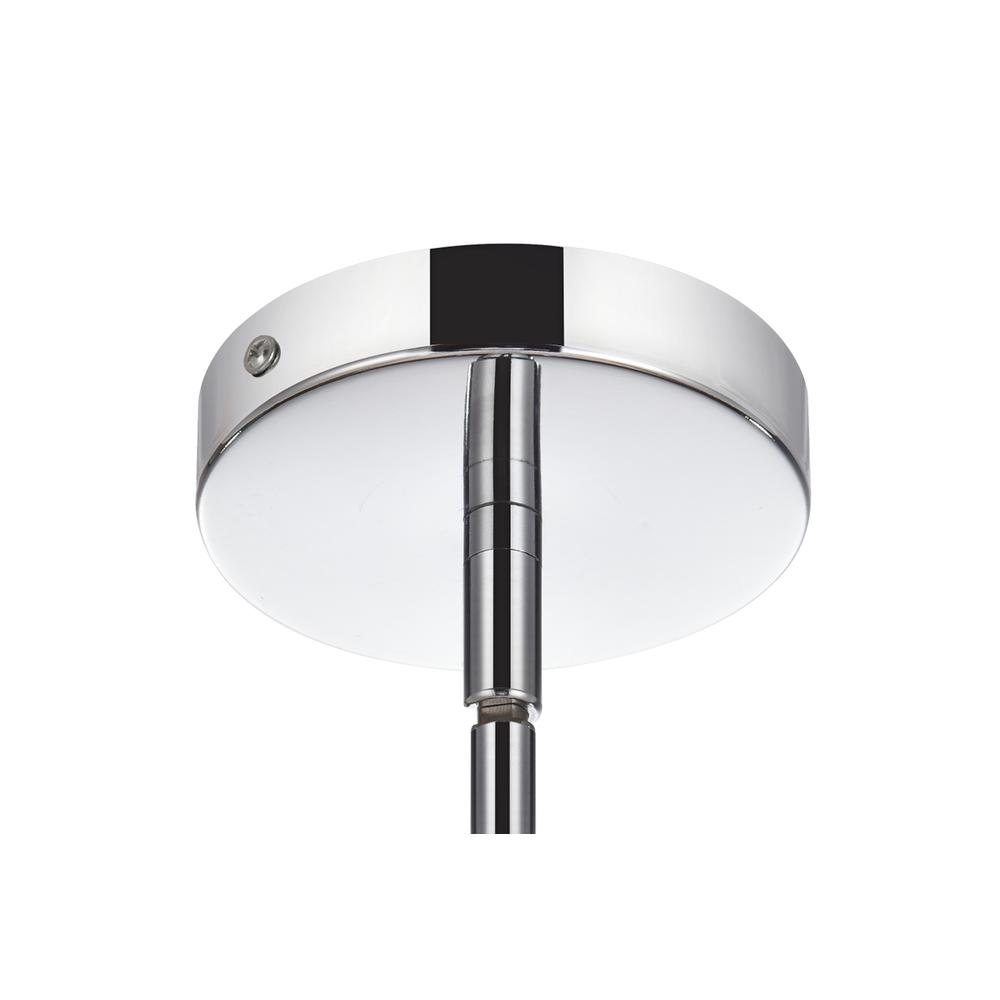 Sienna 27 inch crystal rod pendant in chrome. Picture 8