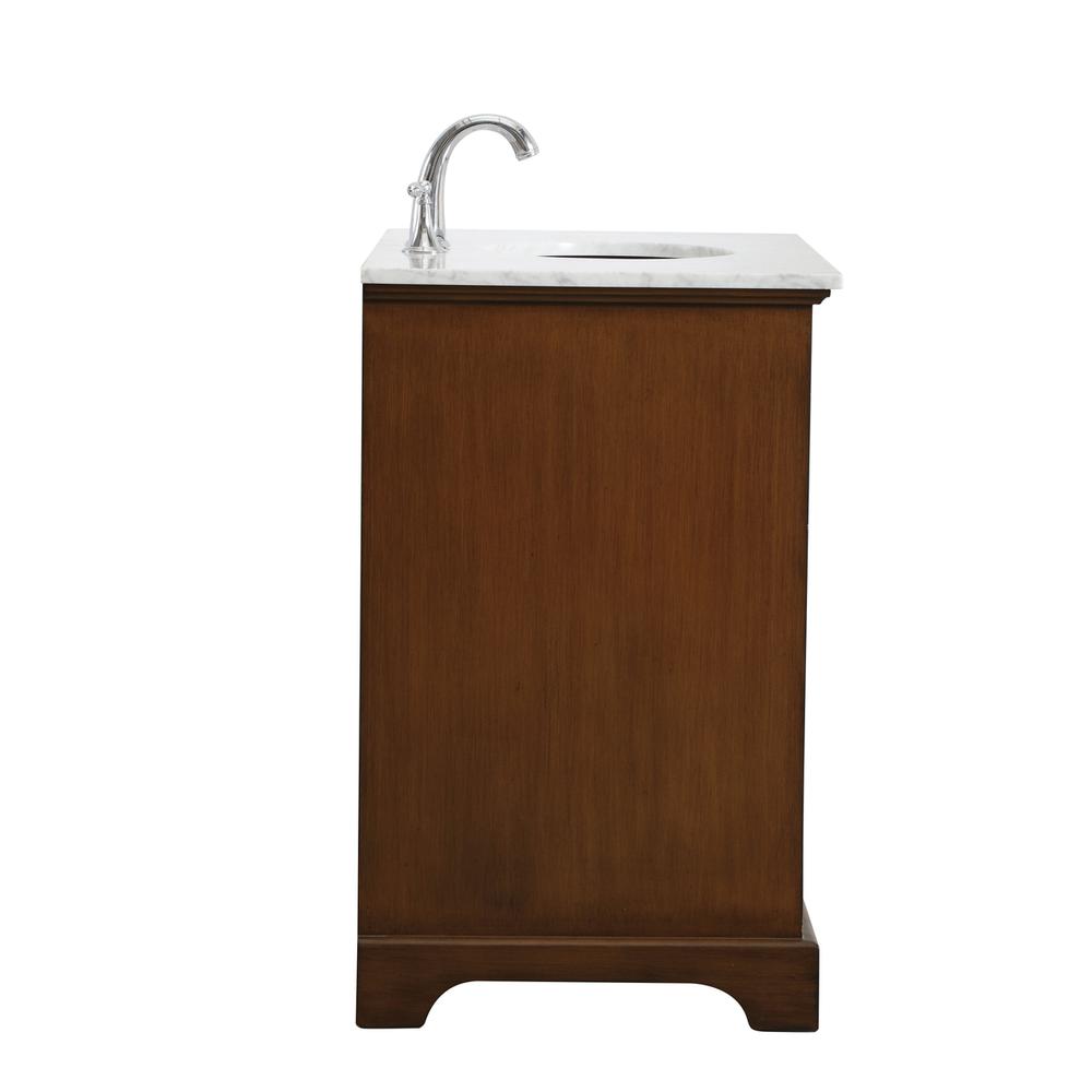 36 In. Single Bathroom Vanity Set In Teak. Picture 11