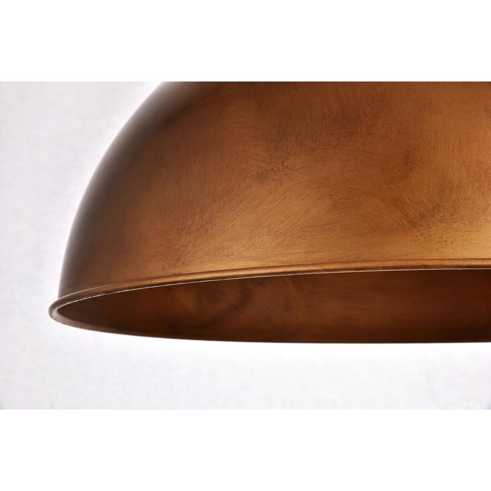 Merce Collection Pendant D20 H12.75 Lt:1 Manual Brass Finish. Picture 3