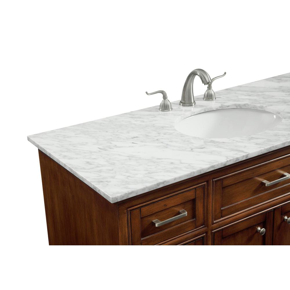 48 In. Single Bathroom Vanity Set In Teak. Picture 3