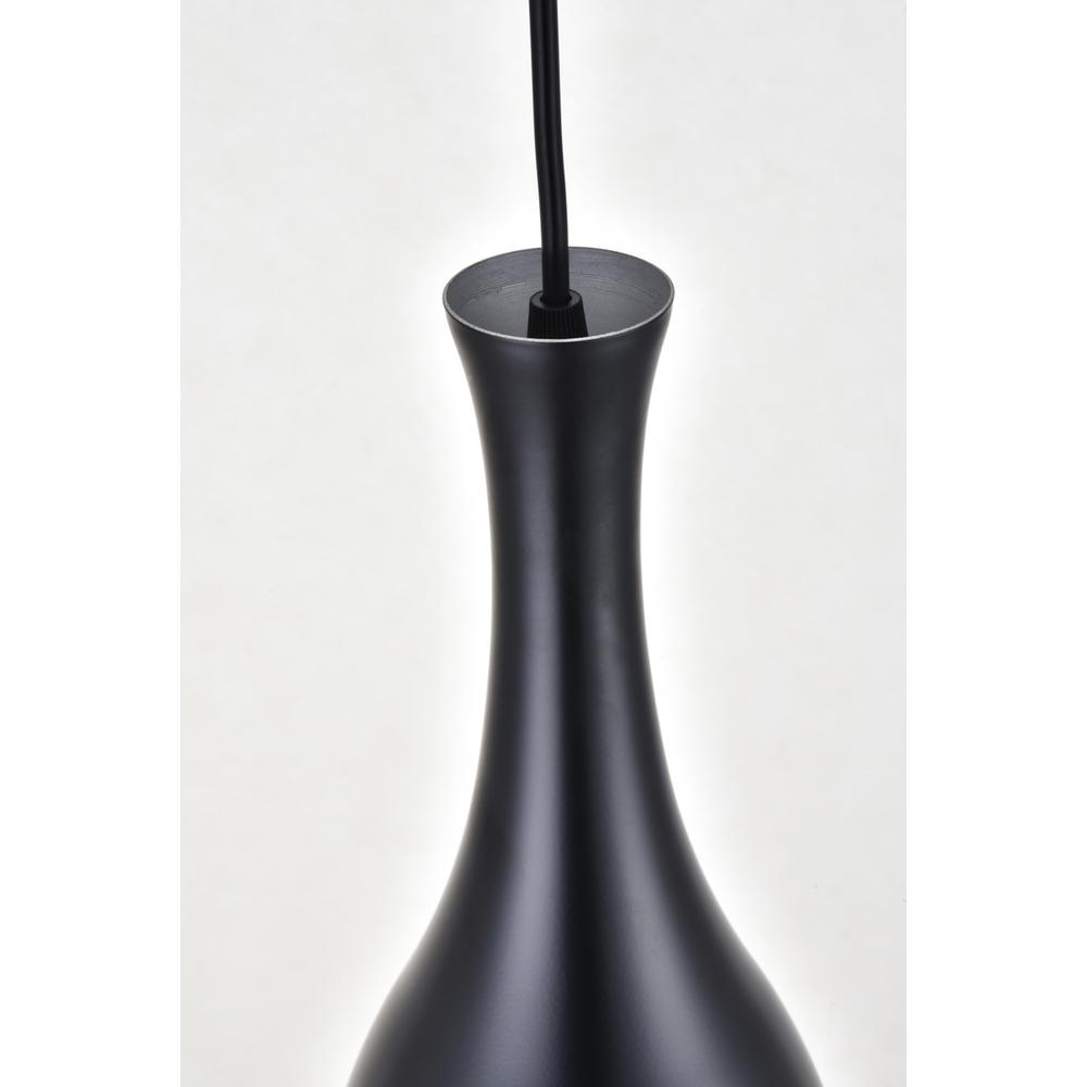 Aiken 1 Light Black Pendant. Picture 4