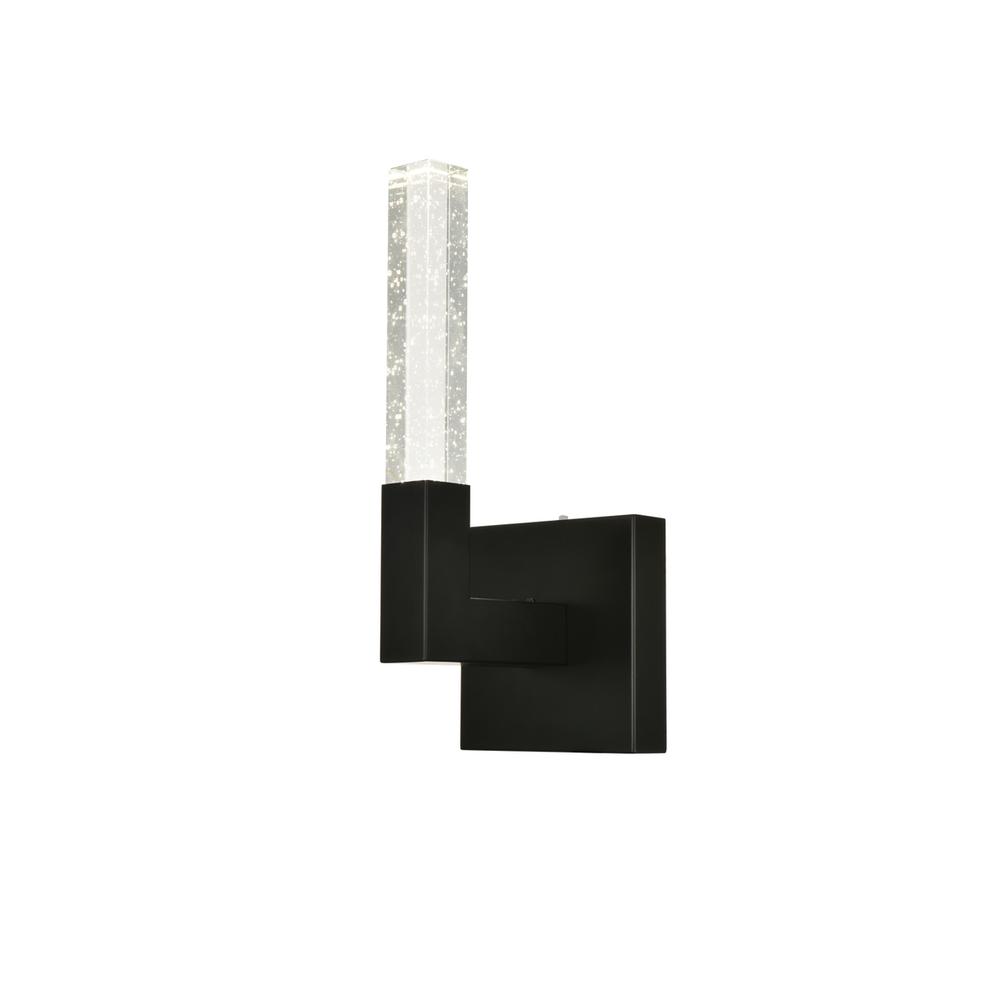 Noemi 6 inch Adjustable LED Wall Sconce in Black. Picture 3