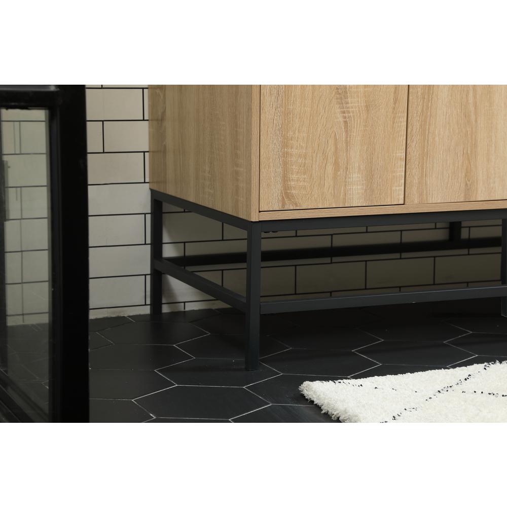 60 inch double bathroom vanity in mango wood. Picture 6