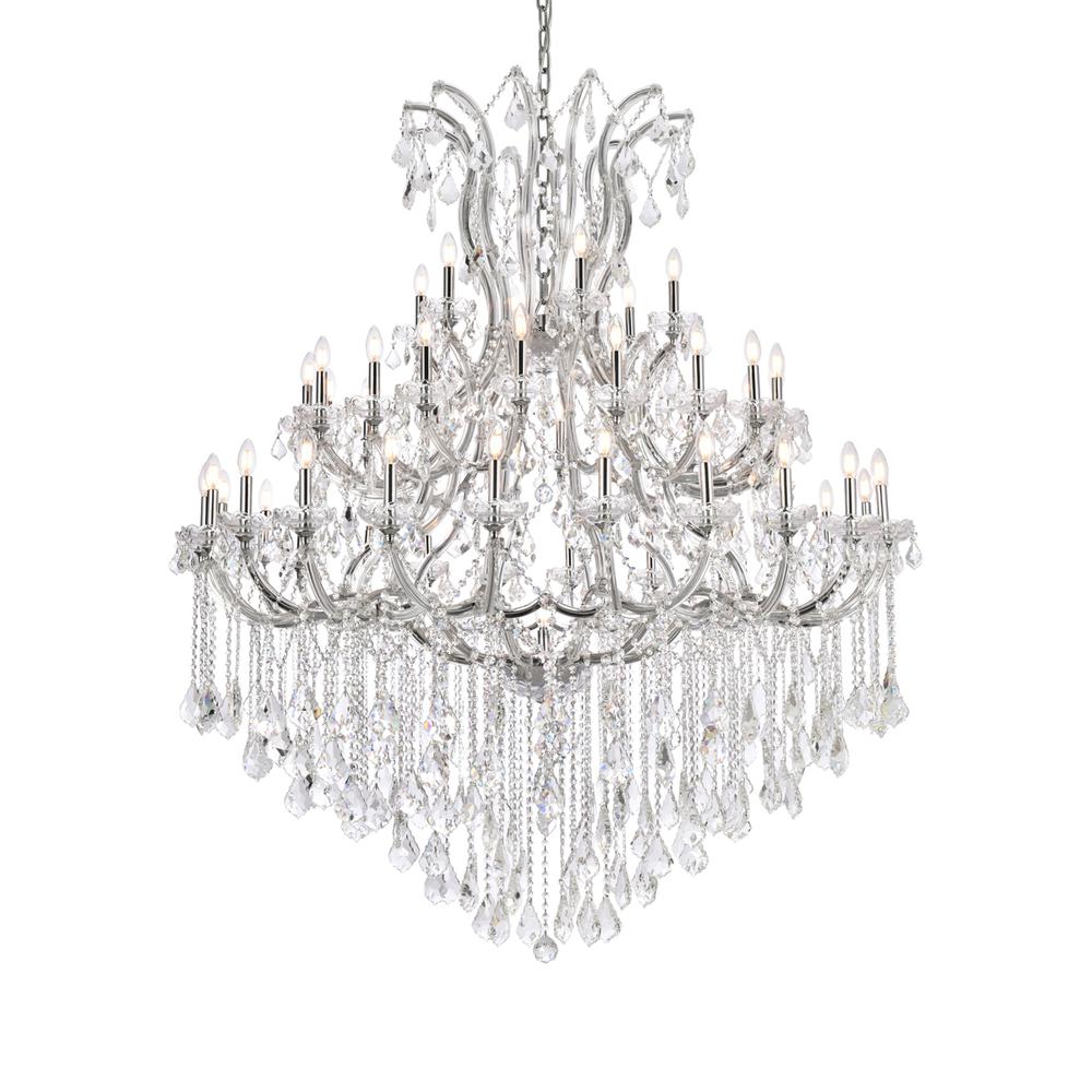 Maria Theresa 49 light Chrome Chandelier Clear Royal Cut Crystal. Picture 2