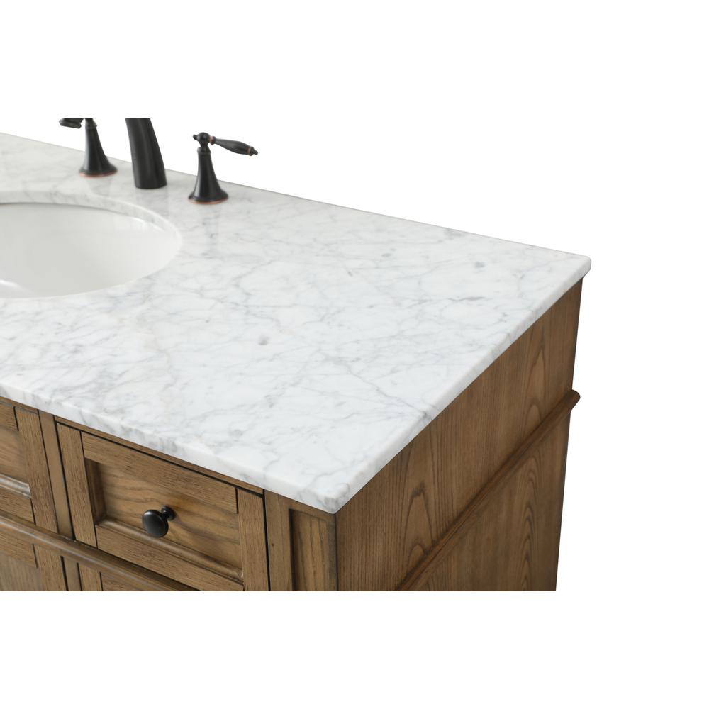 48 inch Single bathroom vanity in driftwood. Picture 11