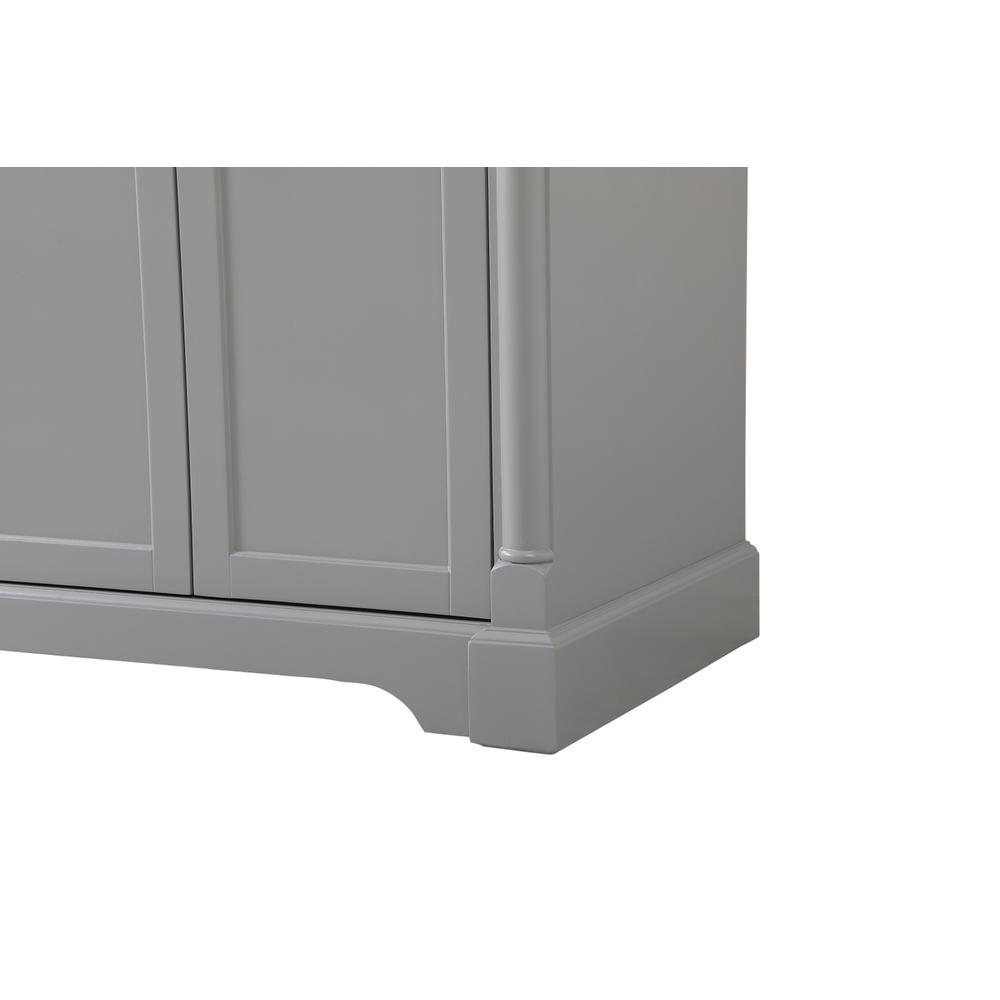 72 inch double bathroom vanity in Grey. Picture 13