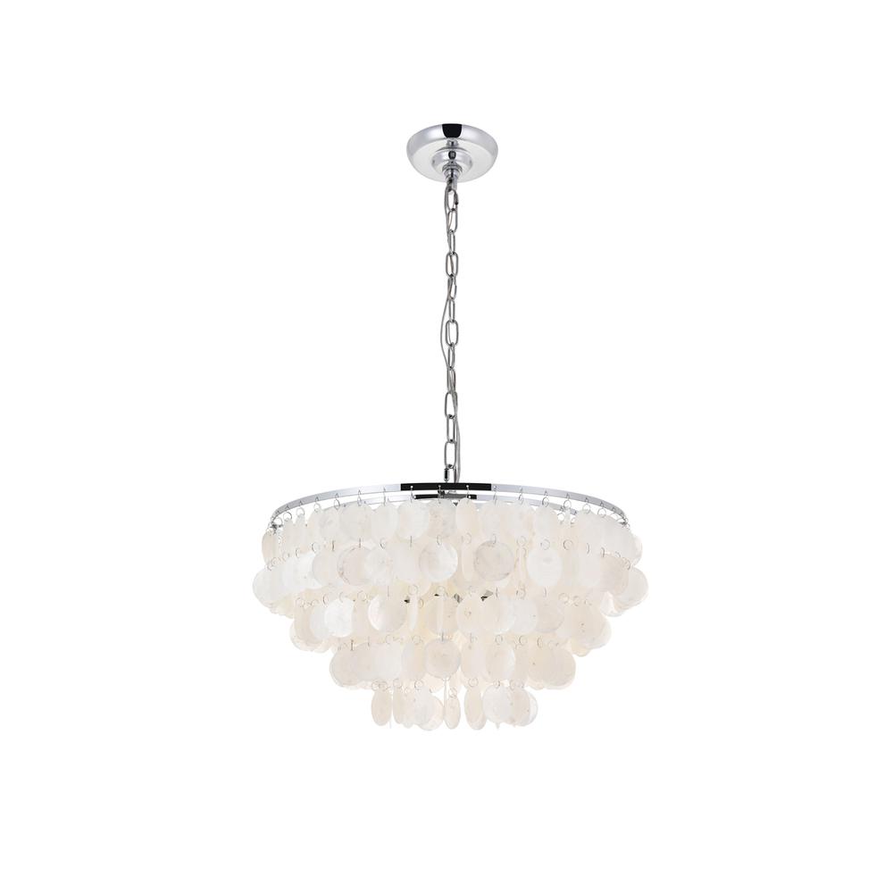 Selene 4 light Chrome Pendant. Picture 4