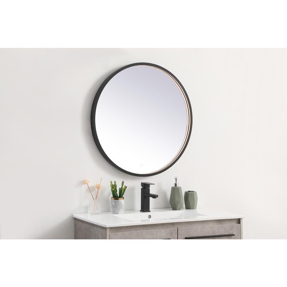 Pier 28 inch LED mirror with adjustable color temperature. Picture 4