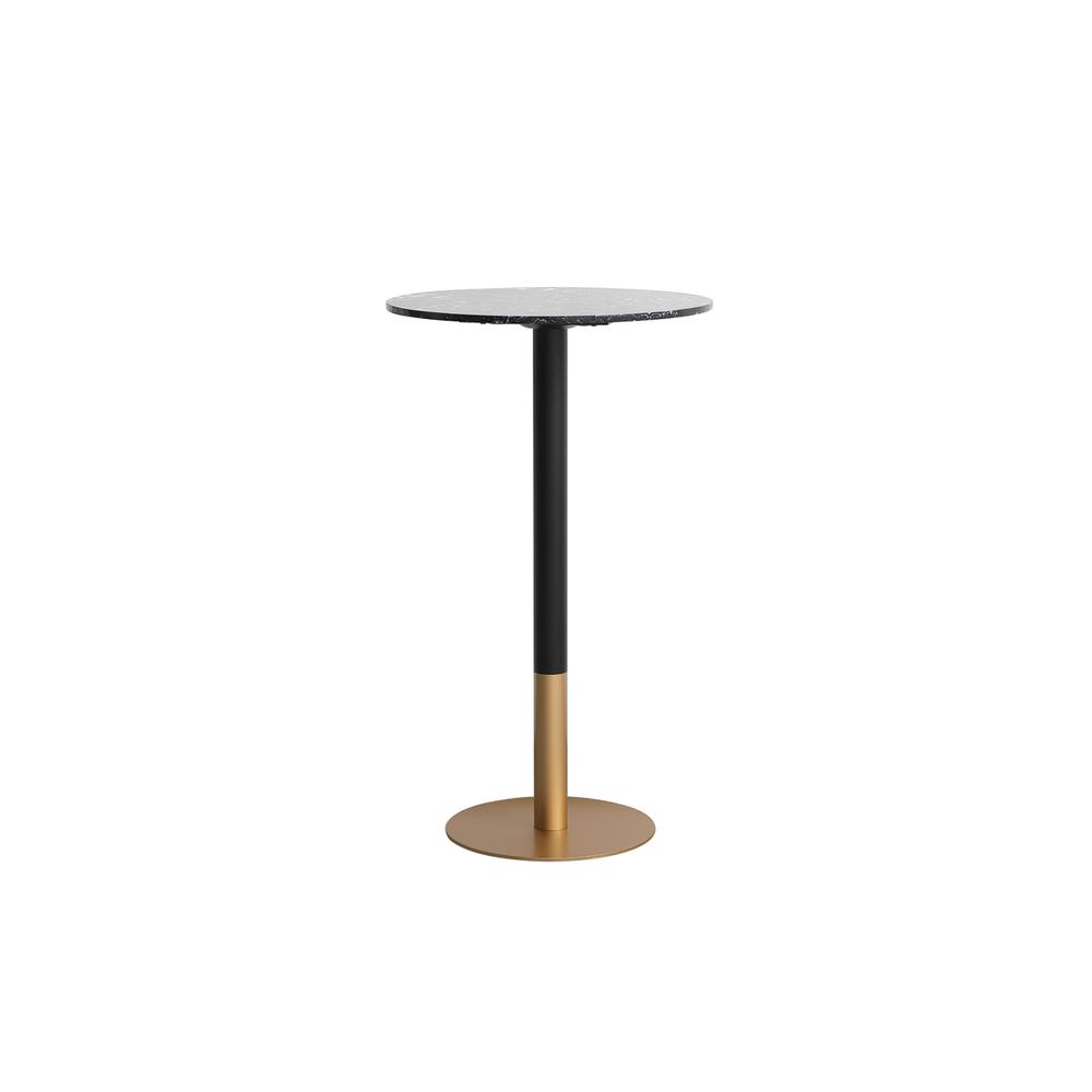 23 inch pub table in black. Picture 1