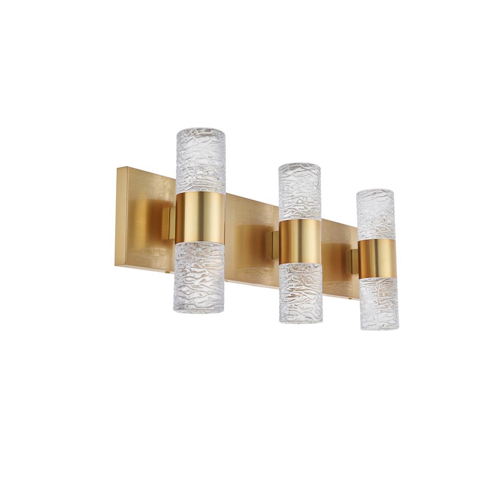 Vega 6 light Gold LED Wall Sconce. Picture 8