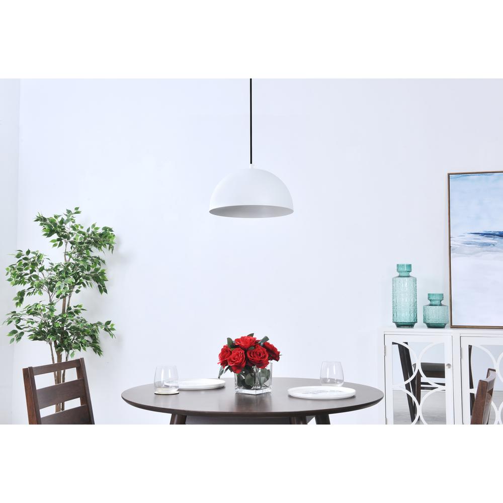 Forte 1 light White Pendant. Picture 13