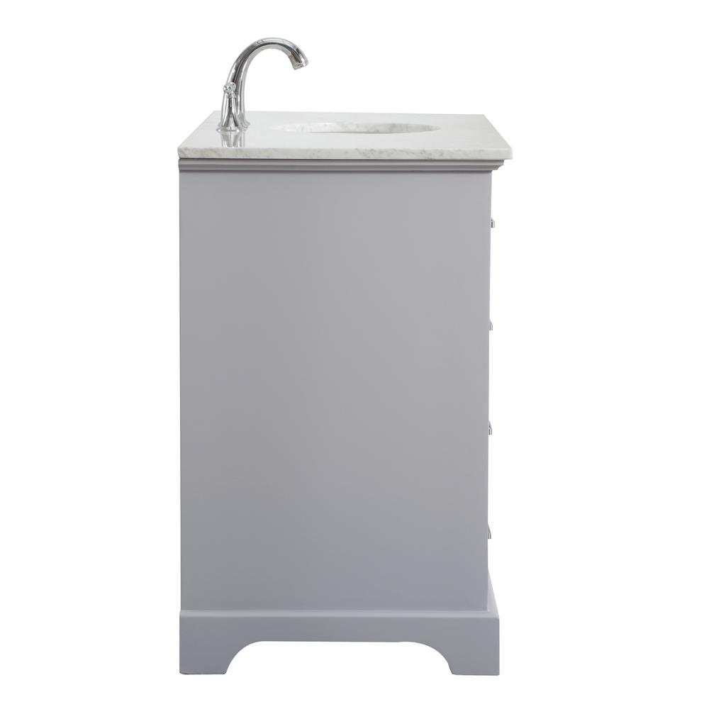 48 In. Single Bathroom Vanity Set In Light Grey. Picture 11