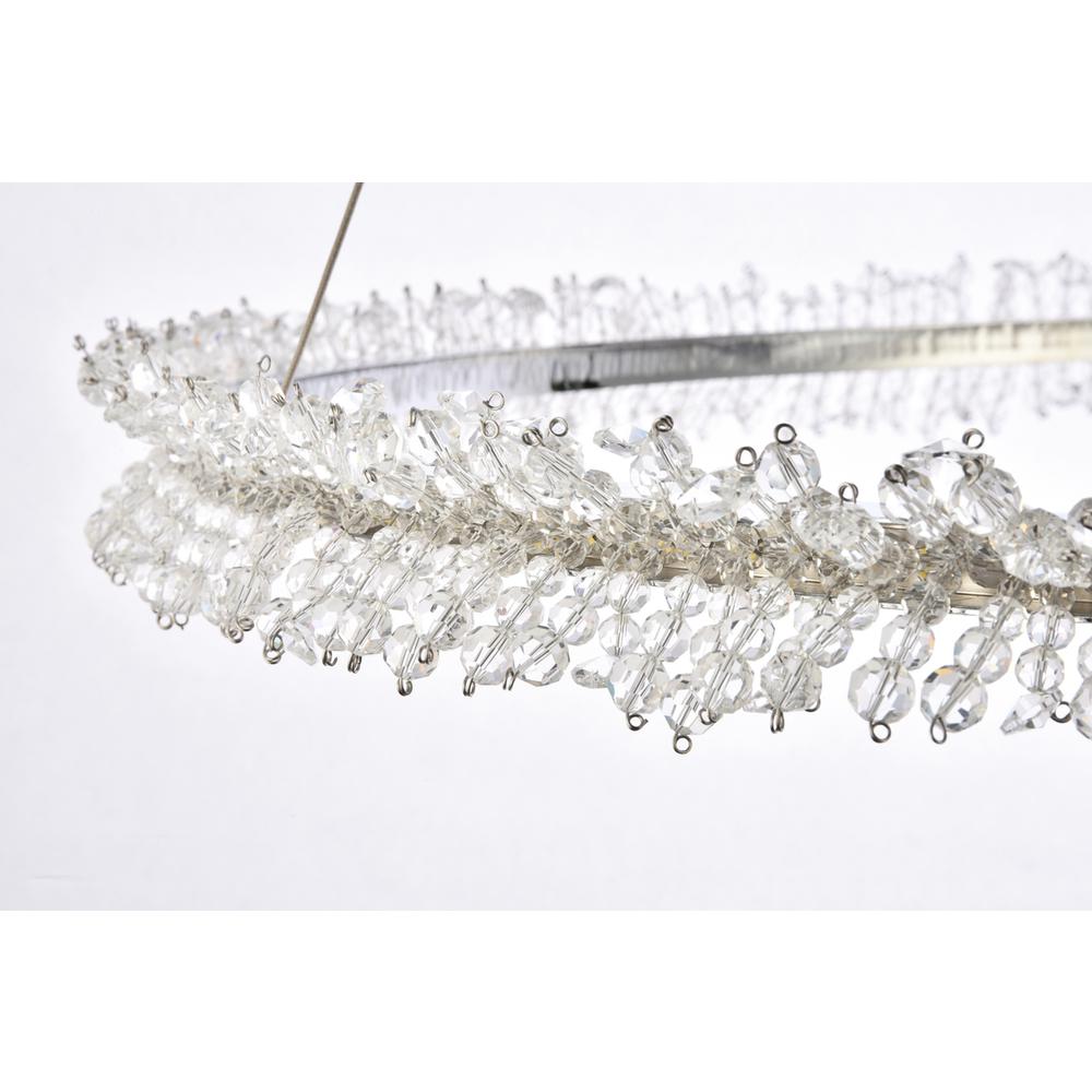 Laurel LED 34 inch Chrome pendant. Picture 3