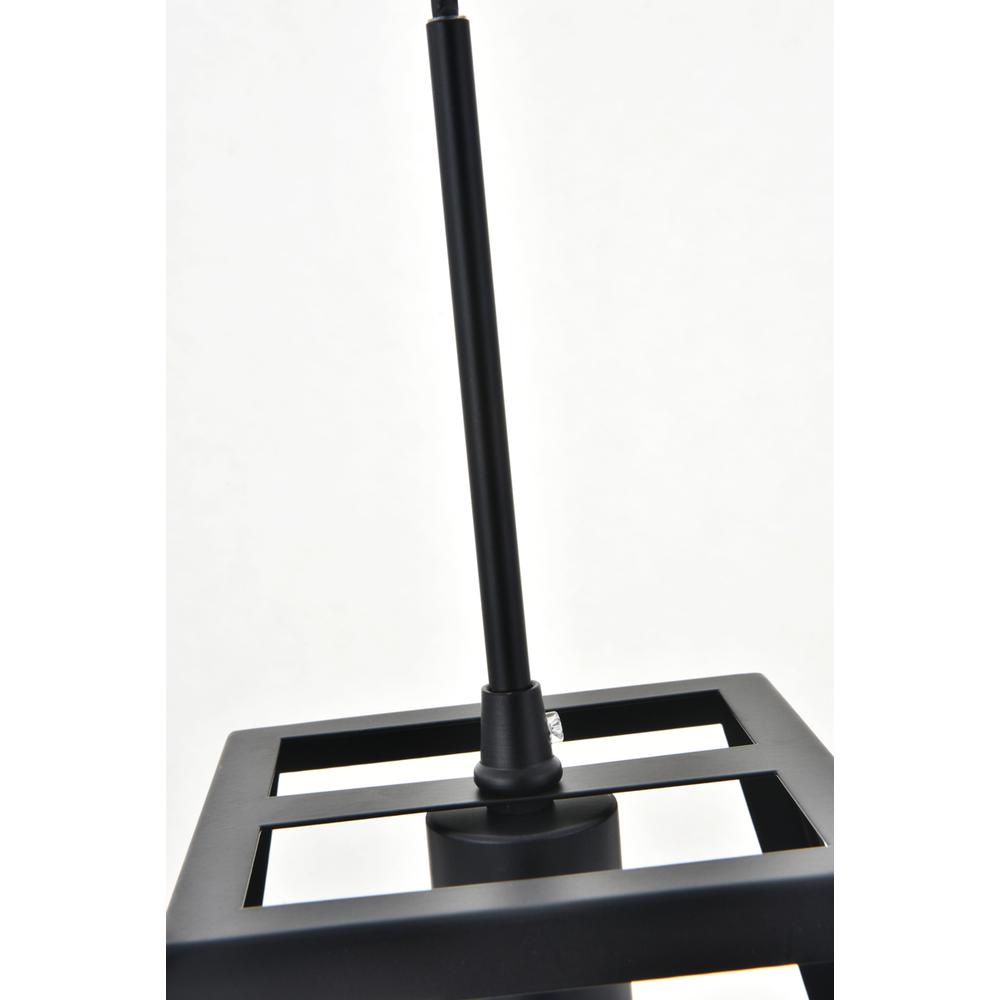Resolute 1 light black Pendant. Picture 8