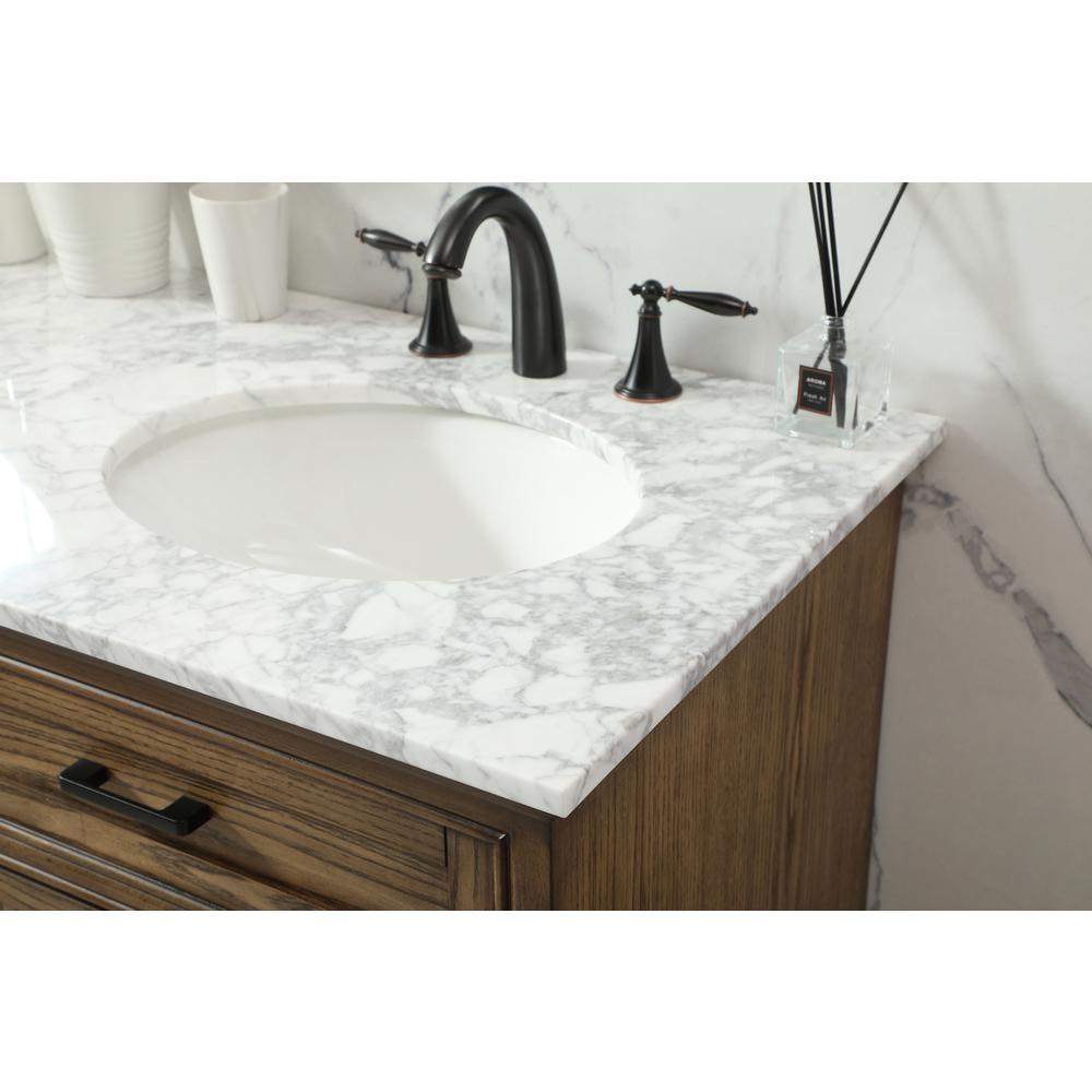 60 inch double bathroom vanity in driftwood. Picture 5
