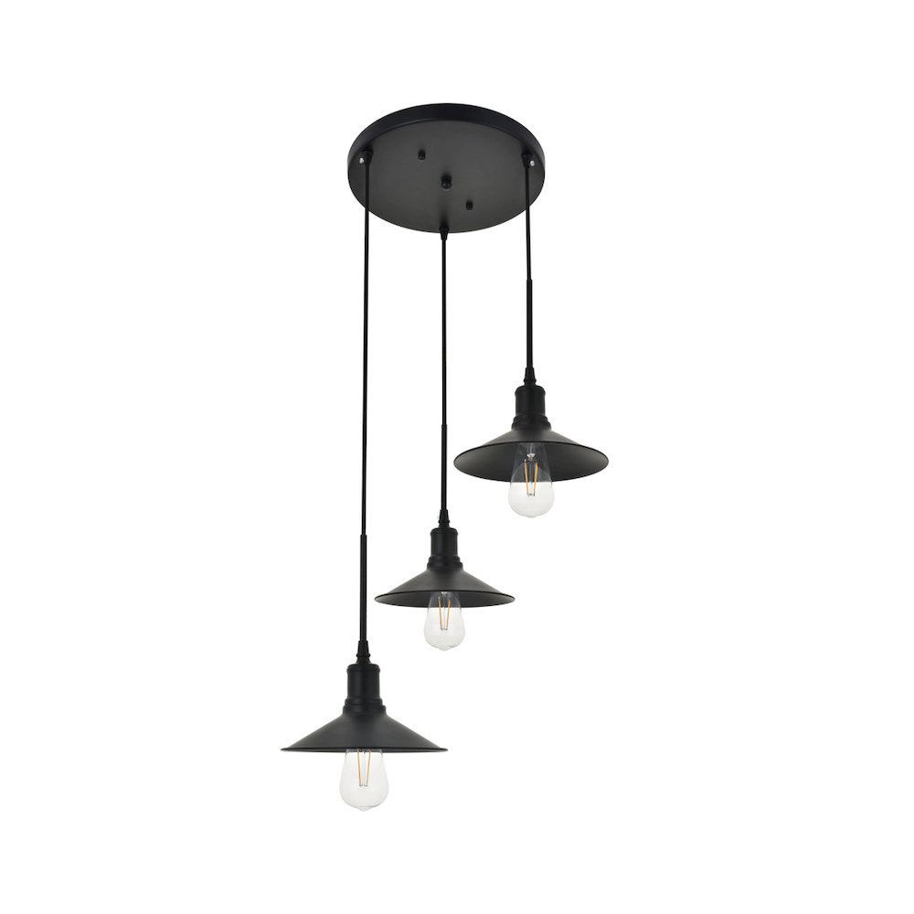 Etude 3 Light Black Pendant. Picture 5