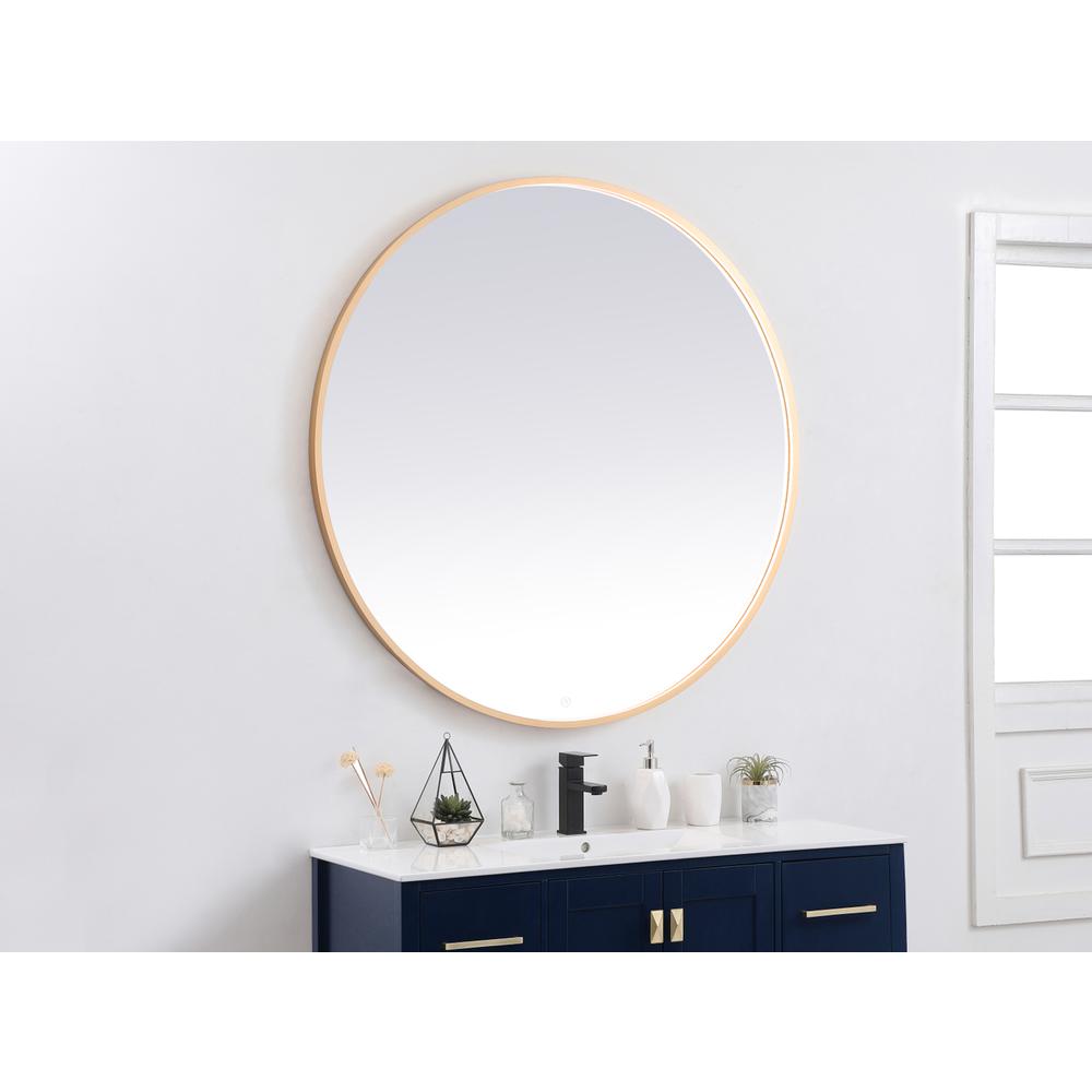 Pier 48 inch LED mirror with adjustable color temperature. Picture 3