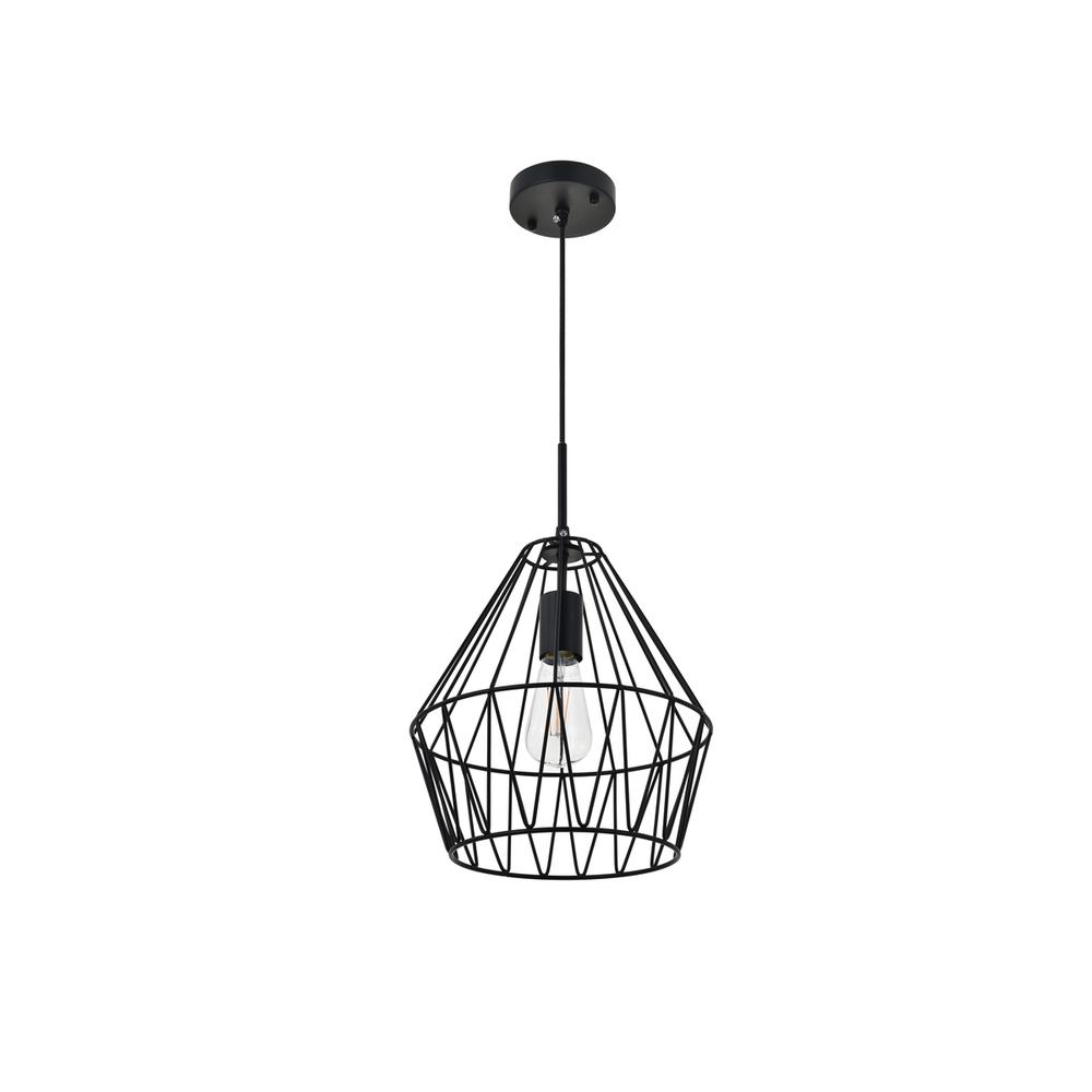 Candor 1 light black Pendant. Picture 8