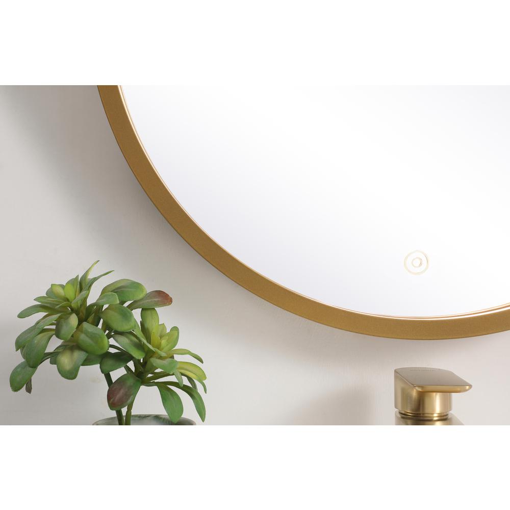 Pier 21 inch LED mirror with adjustable color temperature. Picture 5