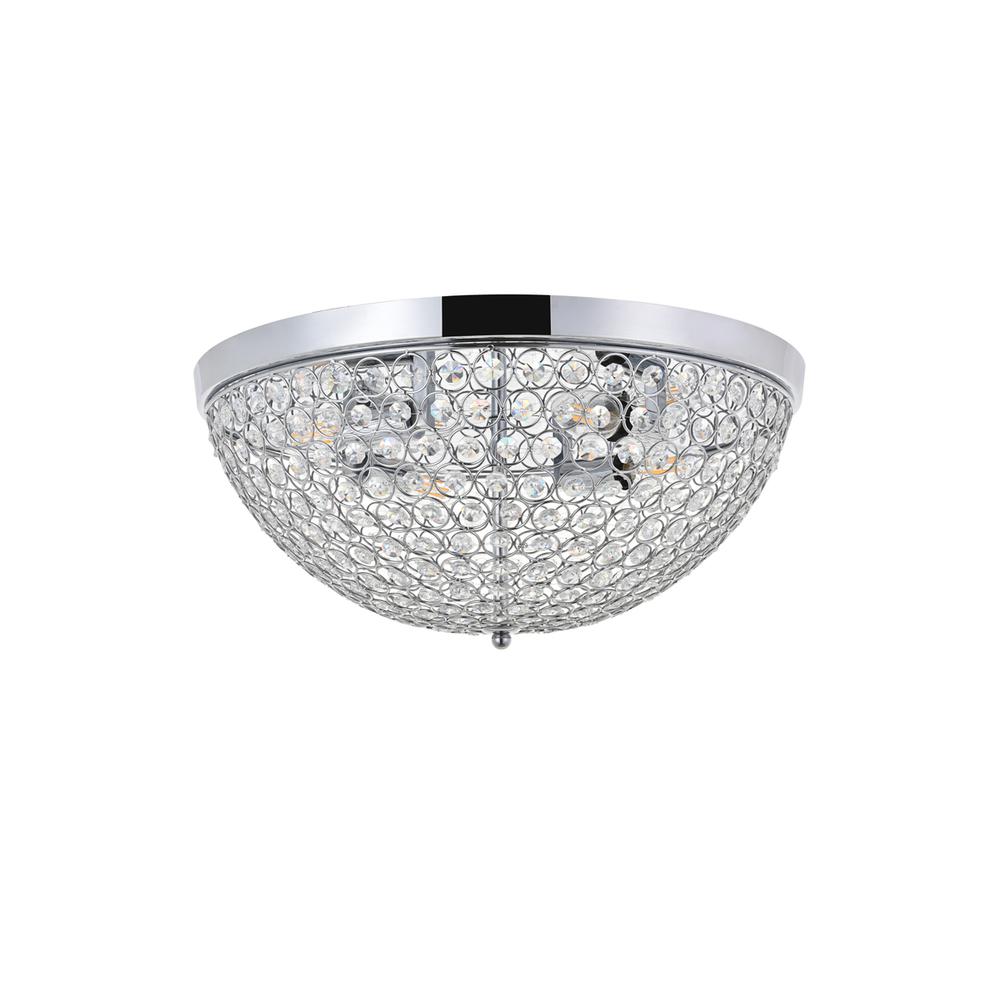 Taye 4 light Chrome Flush Mount. Picture 2