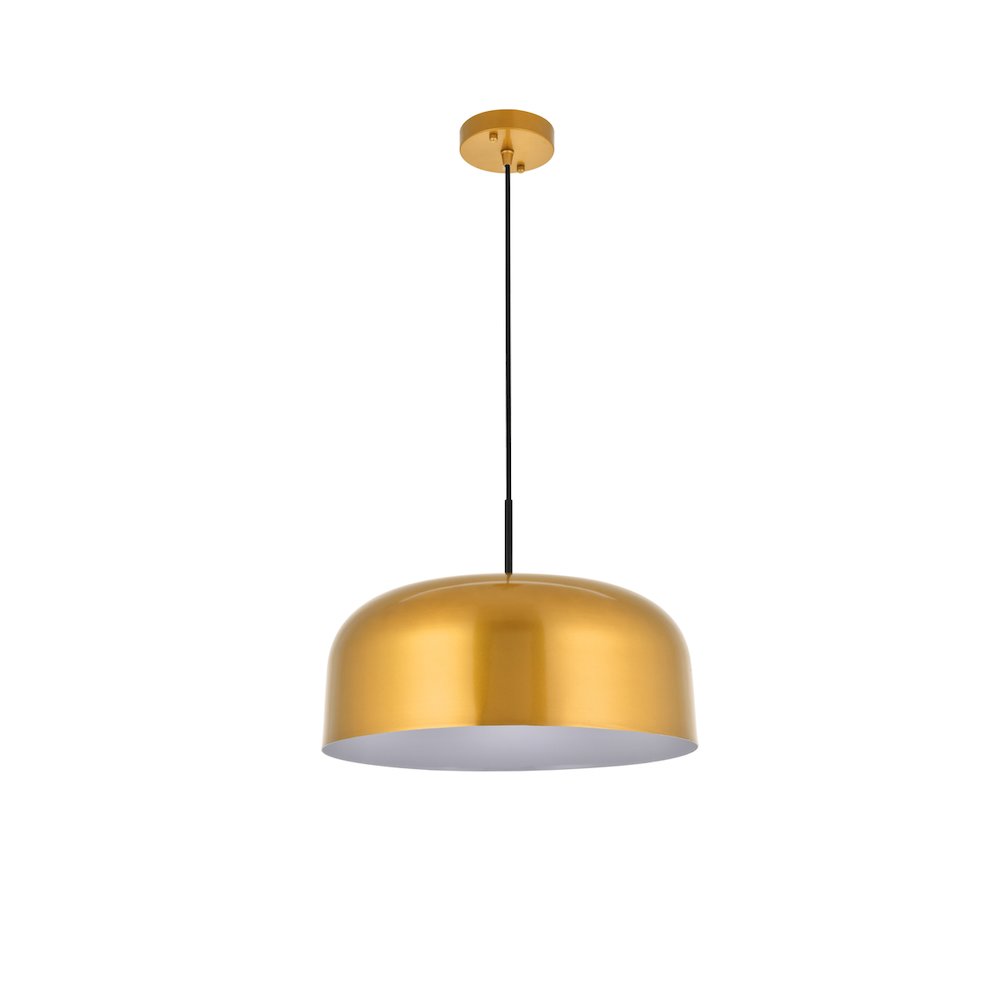 Etude 1 Light Satin Gold Pendant. Picture 5
