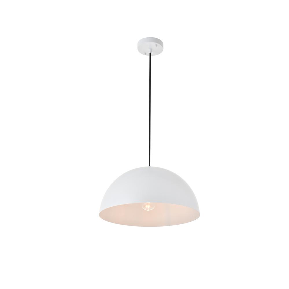 Forte 1 light White Pendant. Picture 5