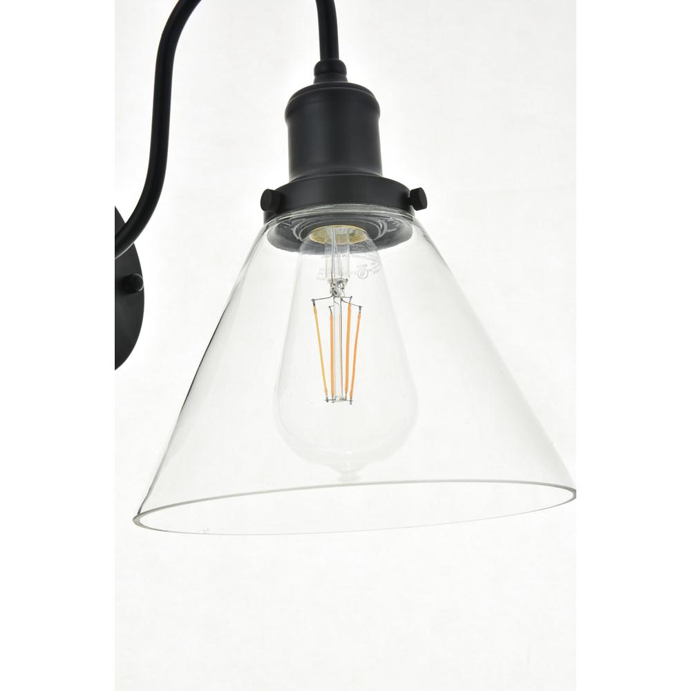 Histoire 1 light black Wall Sconce. Picture 12