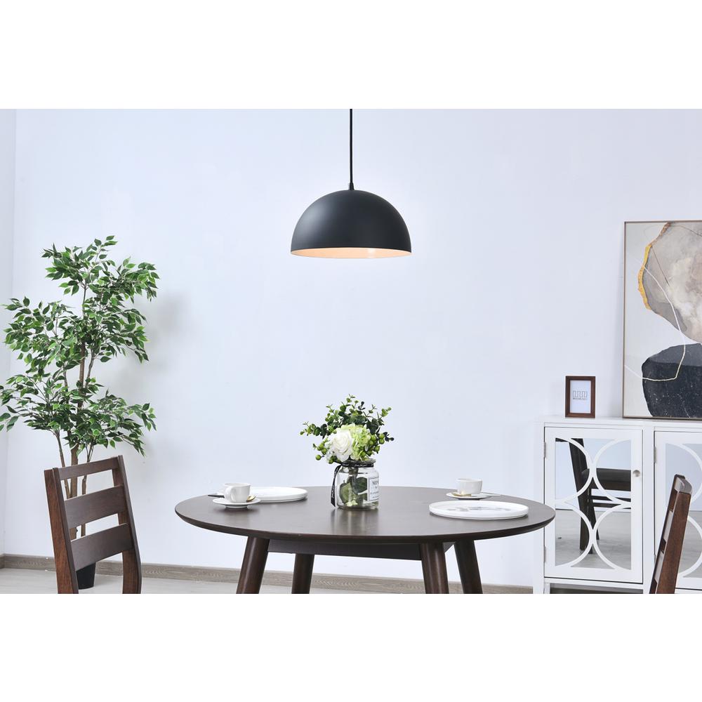Forte 1 light black Pendant. Picture 14