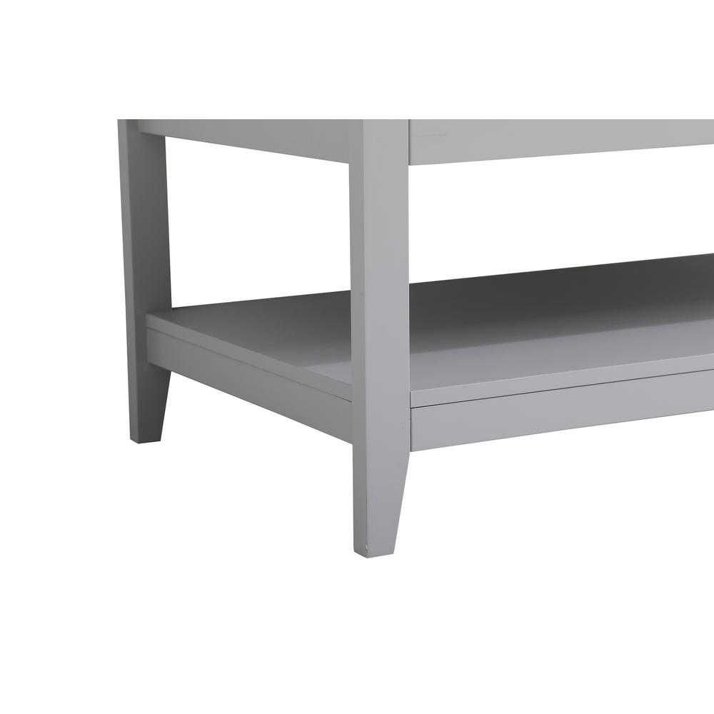 48 inch Single Bathroom Vanity in Grey. Picture 12