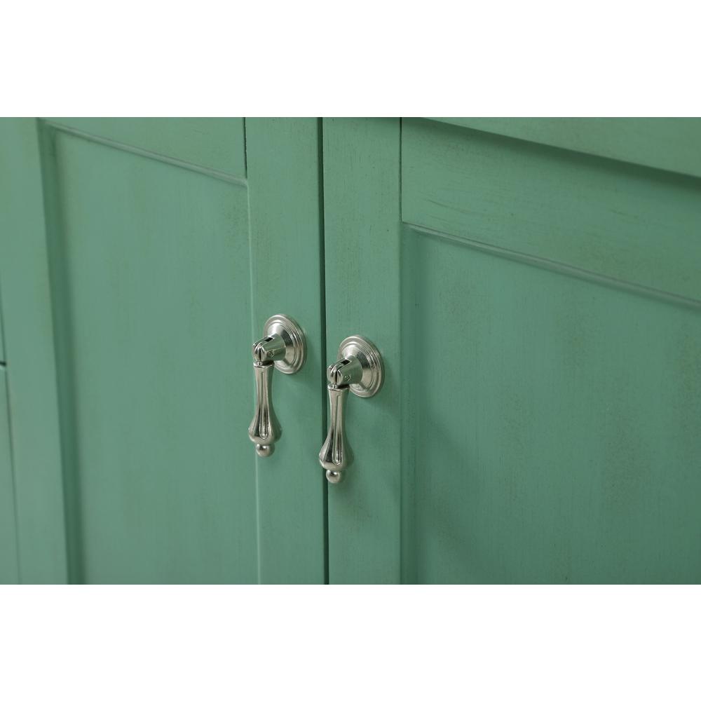 42 inch Single Bathroom vanity in vintage mint. Picture 12